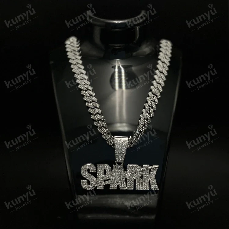 Cuban Link Hip Hop vedhæng Cuban Link Hip Hop vedhæng