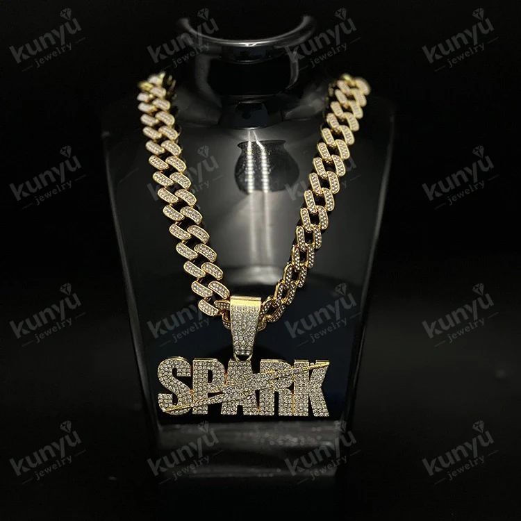 Cuban Link Hip Hop vedhæng
