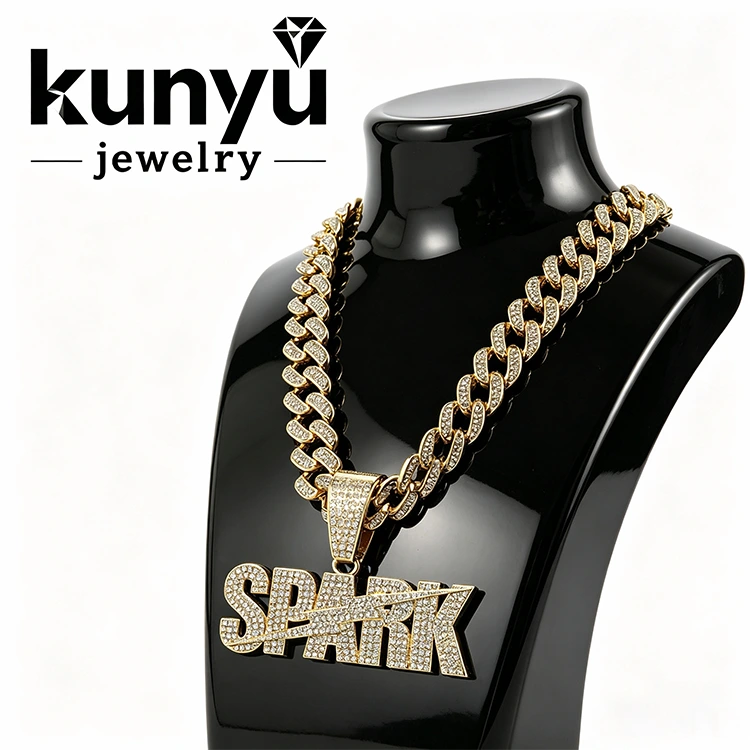 Cuban Link Hip Hop vedhæng