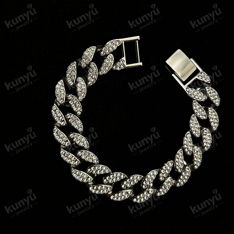 Hip Hop Chain Link armbånd