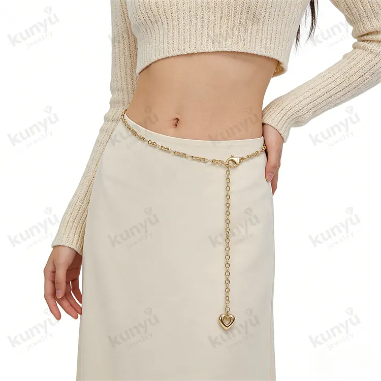 Gold plated handmade chain